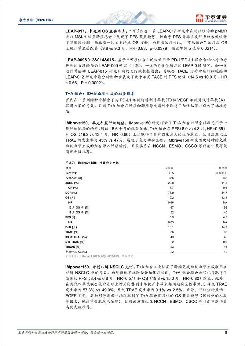 《康方生物(9926.HK)临床突破不断，全球潜力彰显-241219-华泰证券-28页》 - 第8页预览图