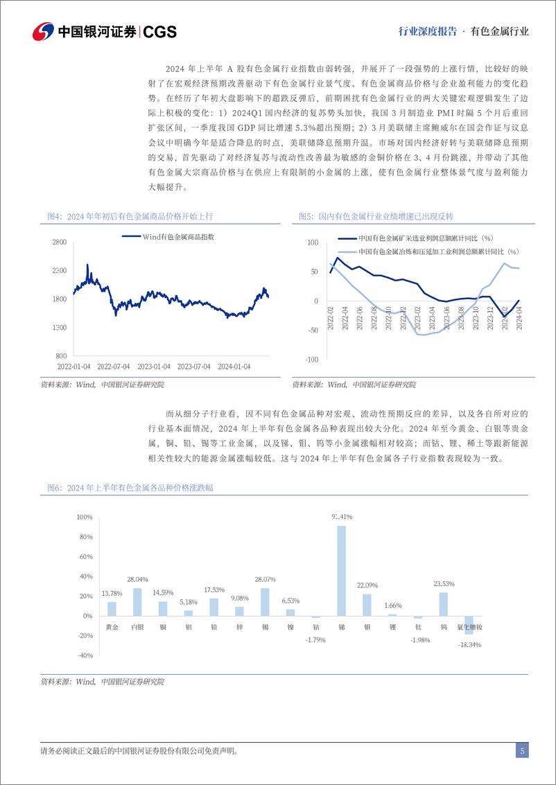 《有色金属行业2024年中期策略：反转已成，新上行周期开启-240623-银河证券-39页》 - 第5页预览图