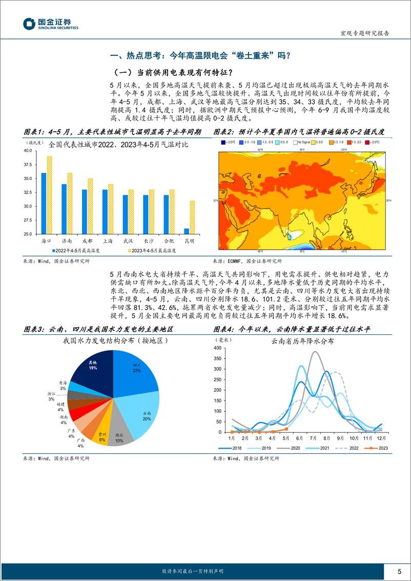 《见微知著系列之五十四：今年高温限电会“卷土重来”吗-20230613-国金证券-22页》 - 第6页预览图