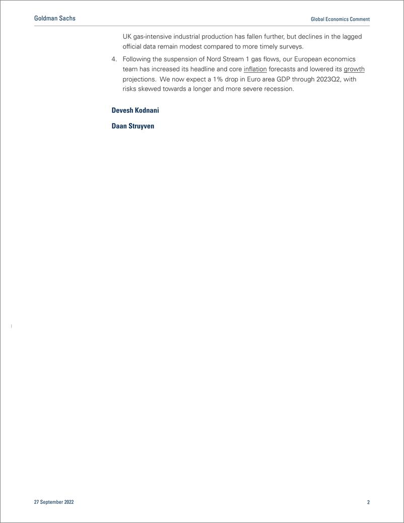 《Global Economics Commen European Energy Crisis Dashboar Growing Evidence for Industrial Shutdowns (KodnanStruyven)(1)》 - 第3页预览图