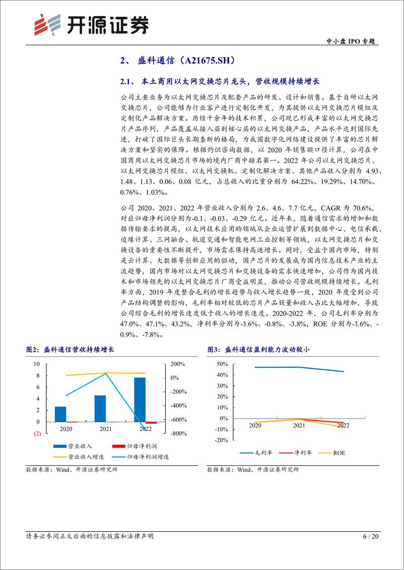 《中小盘IPO专题：次新股说，本批盛科通信等值得重点跟踪（2023批次29、30、31）-20230731-开源证券-20页》 - 第7页预览图