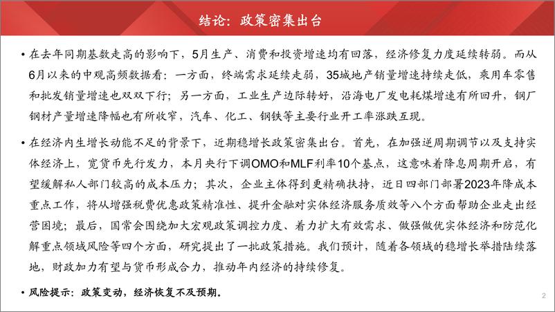 《实体经济图谱2023年第16期：政策密集出台-20230617-财通证券-24页》 - 第3页预览图