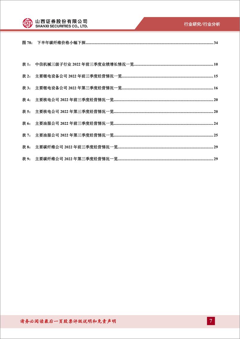 《机械行业2022年三季报总结及展望：聚焦新旧能源转型下的高景气赛道-20221127-山西证券-37页》 - 第8页预览图