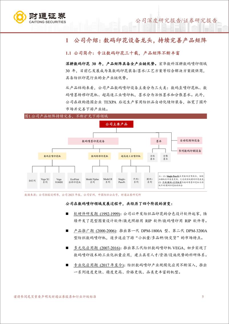 《宏华数科(688789)数码喷印龙头，“设备%2b耗材”构筑全产业链优势-240817-财通证券-38页》 - 第6页预览图