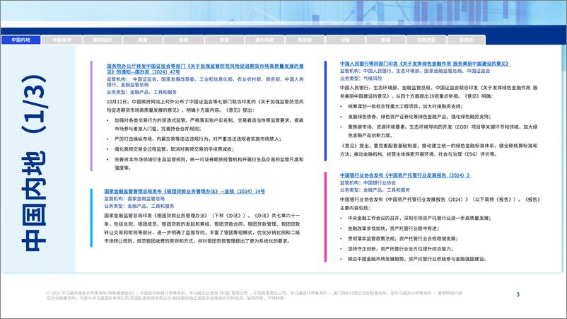 《全球金融监管动态月刊（10月1日-10月31日）-31页》 - 第3页预览图