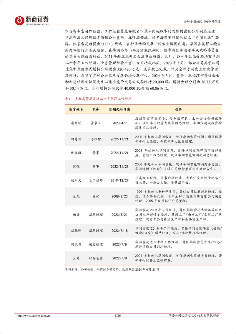 《金种子酒(600199)首次覆盖报告：华润赋能全面重塑，做强底盘做大馥合香-240720-浙商证券-26页》 - 第8页预览图