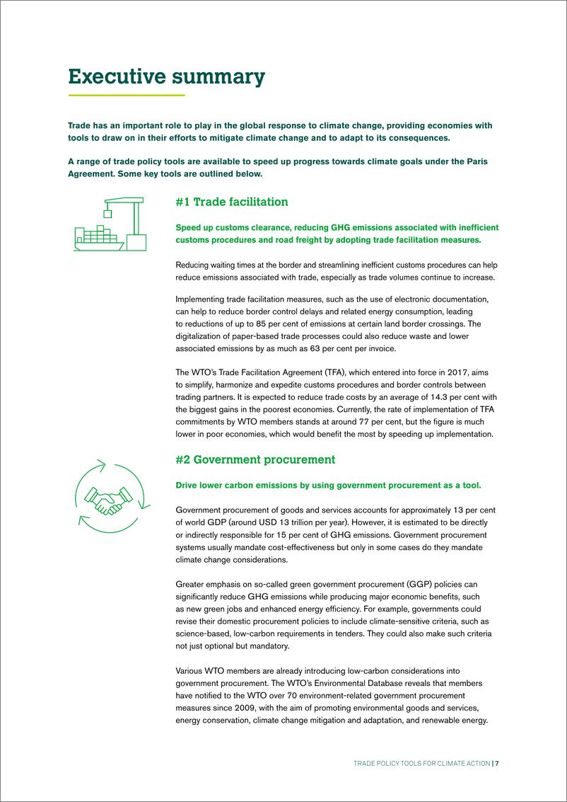 《世纪贸易组织-气候行动贸易政策工具包(英文版)》 - 第8页预览图