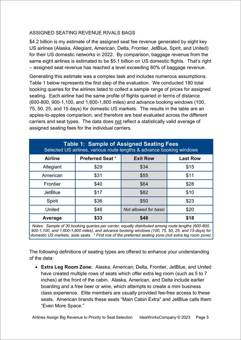 《IWC咨询公司-航空公司将巨额收入优先用于座位选择（英）-2023-17页》 - 第7页预览图