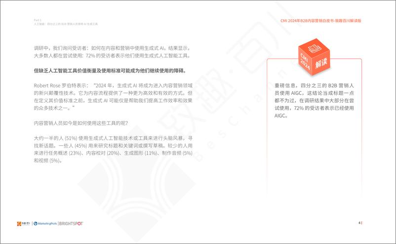 《CMI2024年B2B内容营销白皮书》 - 第5页预览图