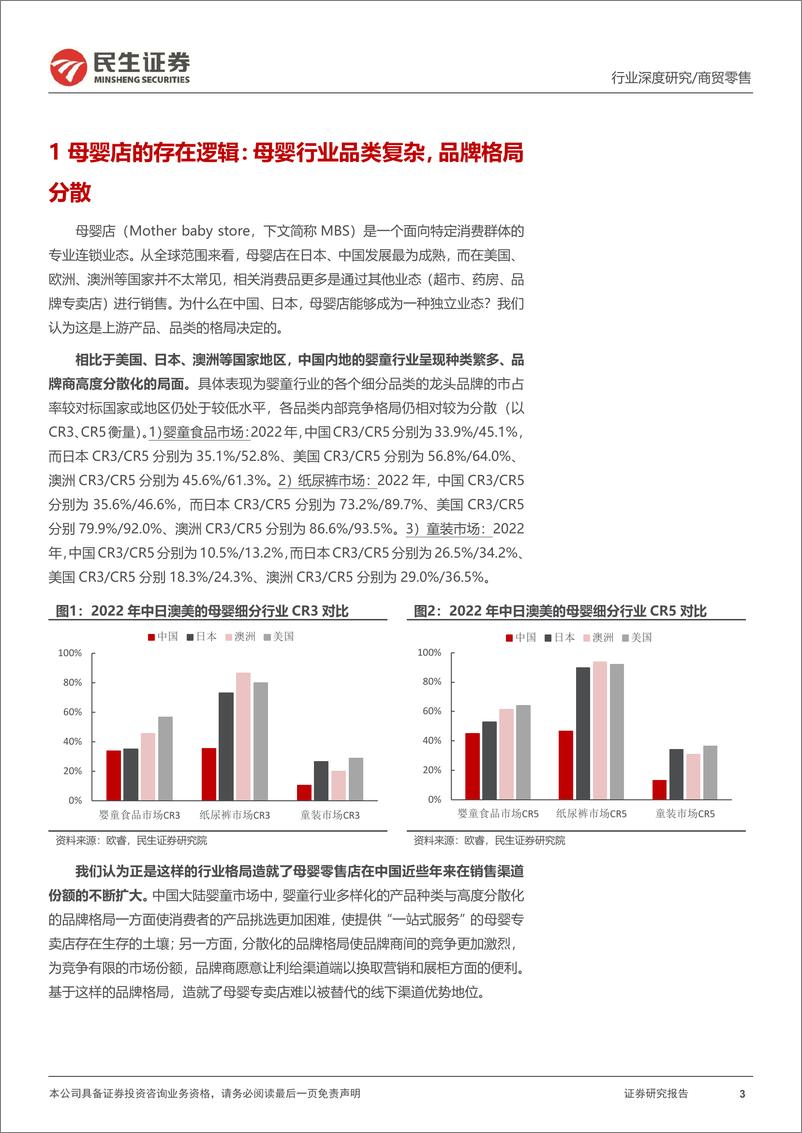 《商贸零售行业日本消费复盘系列报告：复盘日本少子化背景下母婴渠道龙头成长路径，看国内母婴渠道投资机会-20230804-民生证券-56页》 - 第4页预览图