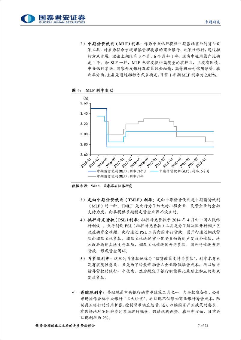 《中国货币政策分析手册四：货币政策的核心工具箱，利率体系-20220805-国泰君安-23页》 - 第8页预览图