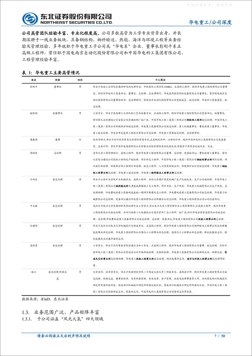 《东北证券-华电重工(601226)火电海风显著放量，氢能业务蓄势待发-230329》 - 第7页预览图