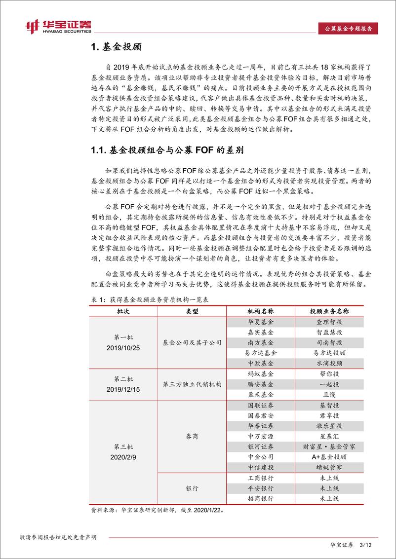 《FOF基金专题研究报告：FOF筛选思路（三），买方投顾如何通过控制风险与筛选基金做到“稳稳的幸福”-20210223-华宝证券-12页》 - 第3页预览图