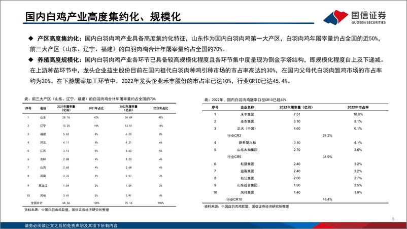 《白羽肉鸡行业投资框架2024年版-240521-国信证券-31页》 - 第5页预览图