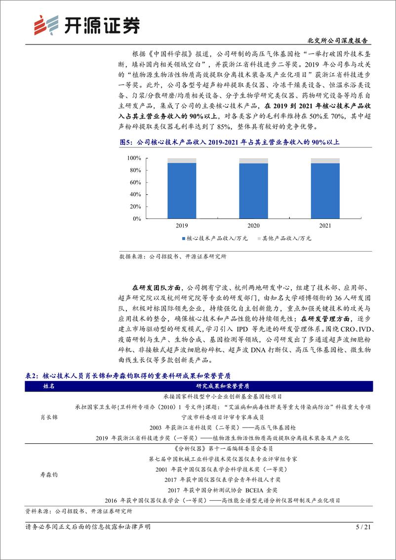 《新芝生物(430685)北交所公司深度报告：生命科学仪器“小巨人”，产品矩阵%2b客户拓展等蓄势打造核心壁垒-241119-开源证券-21页》 - 第5页预览图