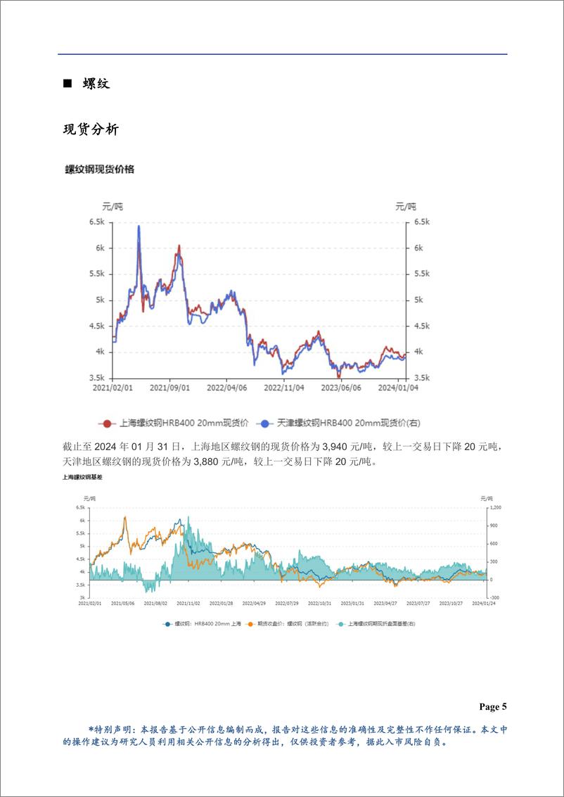 《黑色月报：2月黑色或以震荡为主-20240201-华龙期货-16页》 - 第6页预览图