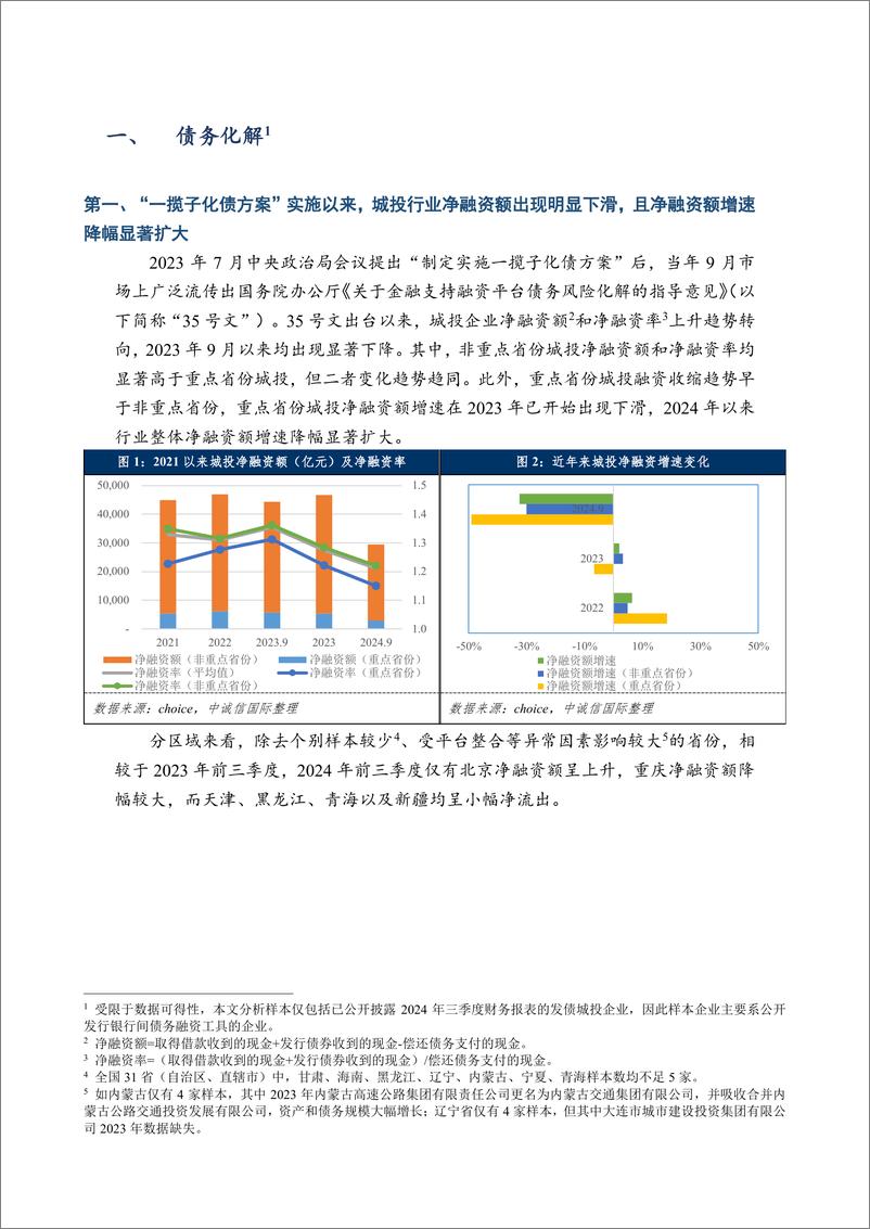 《财报视角图解“一揽子化债”以来城投企业变化-241225-中诚信国际-13页》 - 第3页预览图