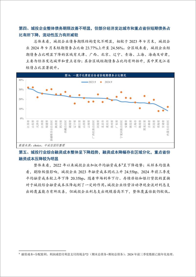 《财报视角图解“一揽子化债”以来城投企业变化-241225-中诚信国际-13页》 - 第7页预览图