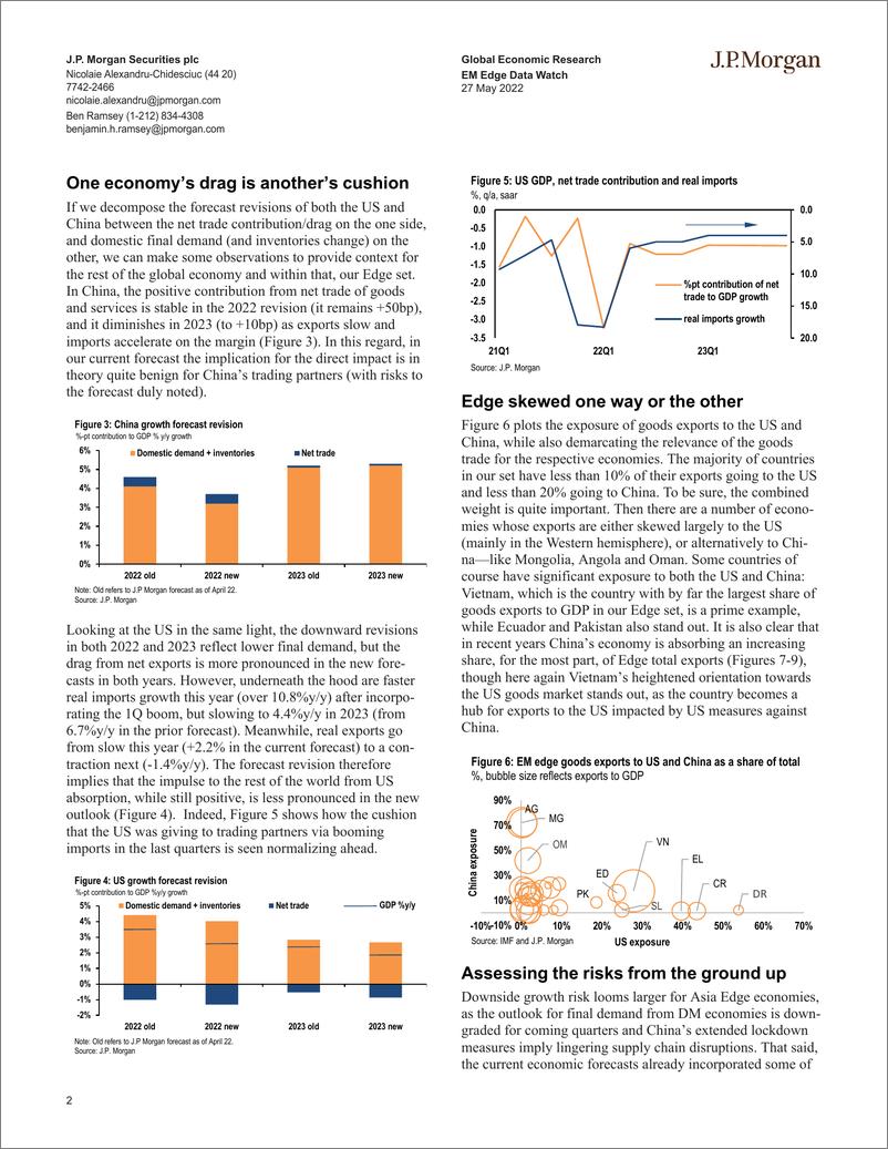 《J.P.摩根-新兴市场投资策略-新兴市场边缘数据观察：在全球增长放缓中做出你的选择-2022.5.27-30页》 - 第3页预览图