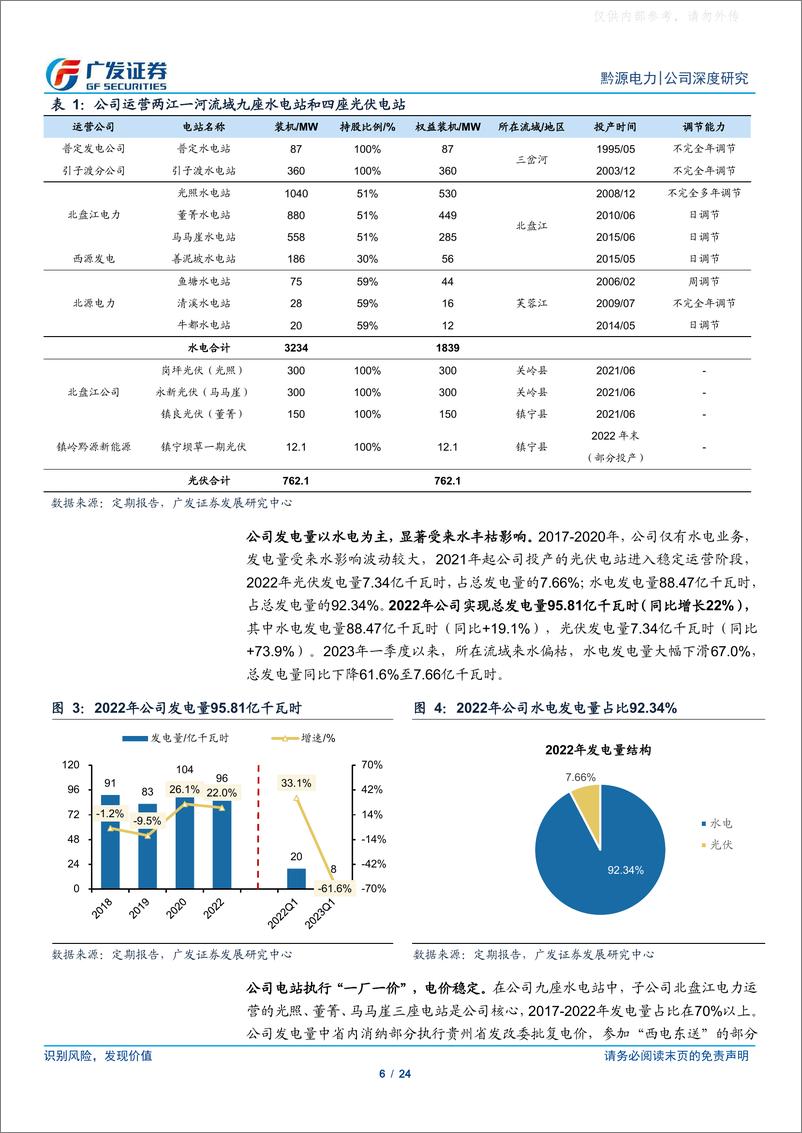 《广发证券-黔源电力(002039)以水为基，水光互补+抽水蓄能开启新成长-230529》 - 第6页预览图