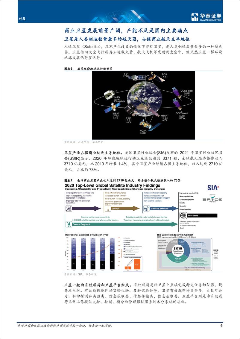 《科技行业： 商业航天，关注卫星生产制造-20220501-华泰证券-31页》 - 第7页预览图