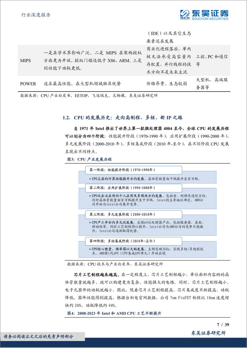 《计算机行业深度报告：CPU是计算机之根本，国产化进程风起云涌-20220906-东吴证券-39页》 - 第8页预览图