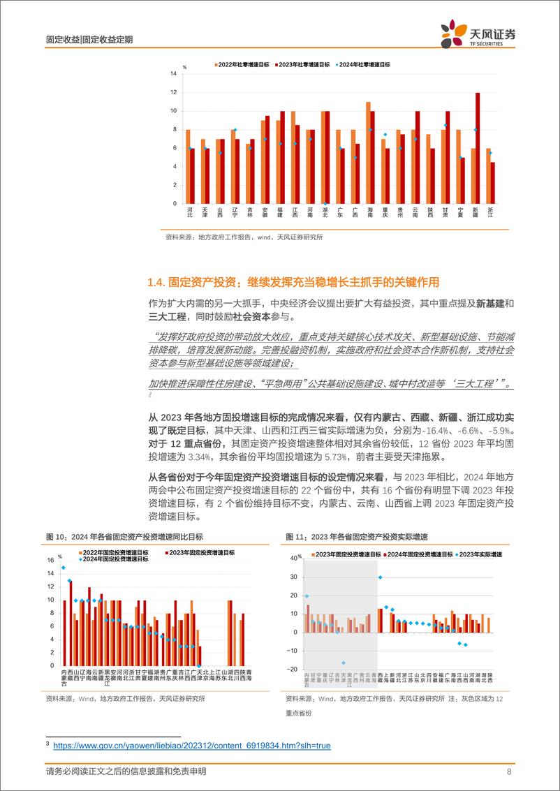 《固收地方两会专题：5%的目标如何实现？-20240203-天风证券-14页》 - 第8页预览图