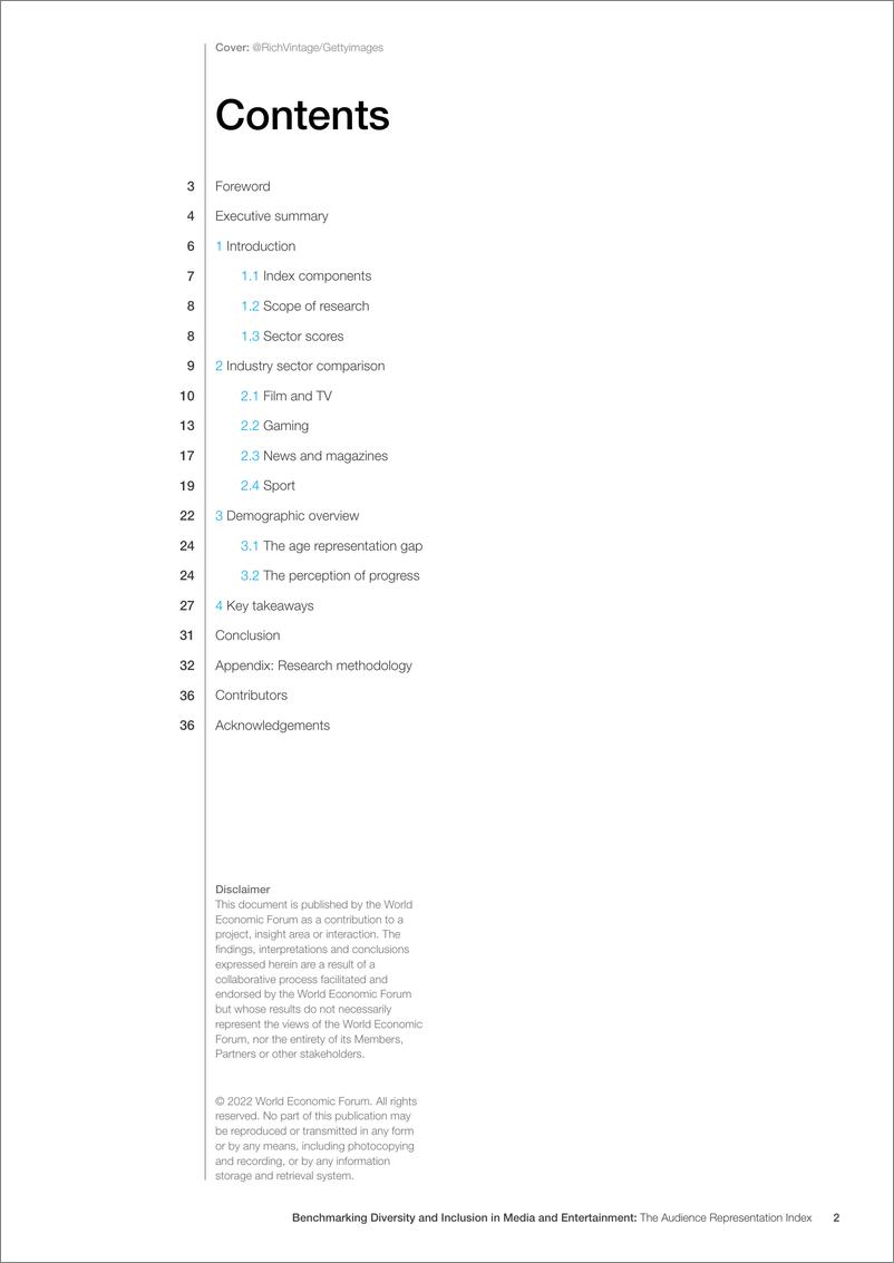 《世界经济论坛-媒体和娱乐业多样性和包容性的基准：受众代表性指数（英）-2022.3-37页》 - 第3页预览图