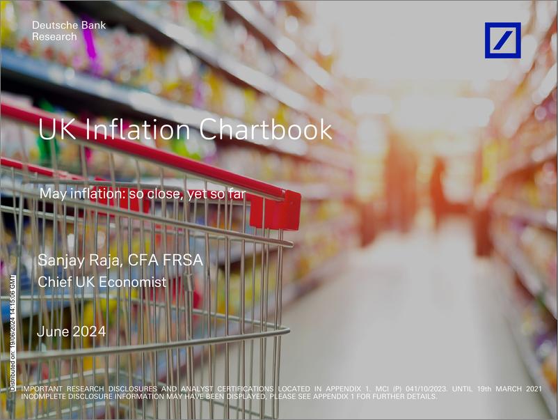 《Deutsche Bank-UK economic notes Inflation Chartbook May Inflation – so c...-108771787》 - 第1页预览图