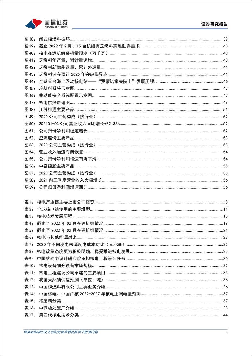 《核电设备行业专题报告：核电东风至，扬帆再起航-20220319-国信证券-62页》 - 第5页预览图