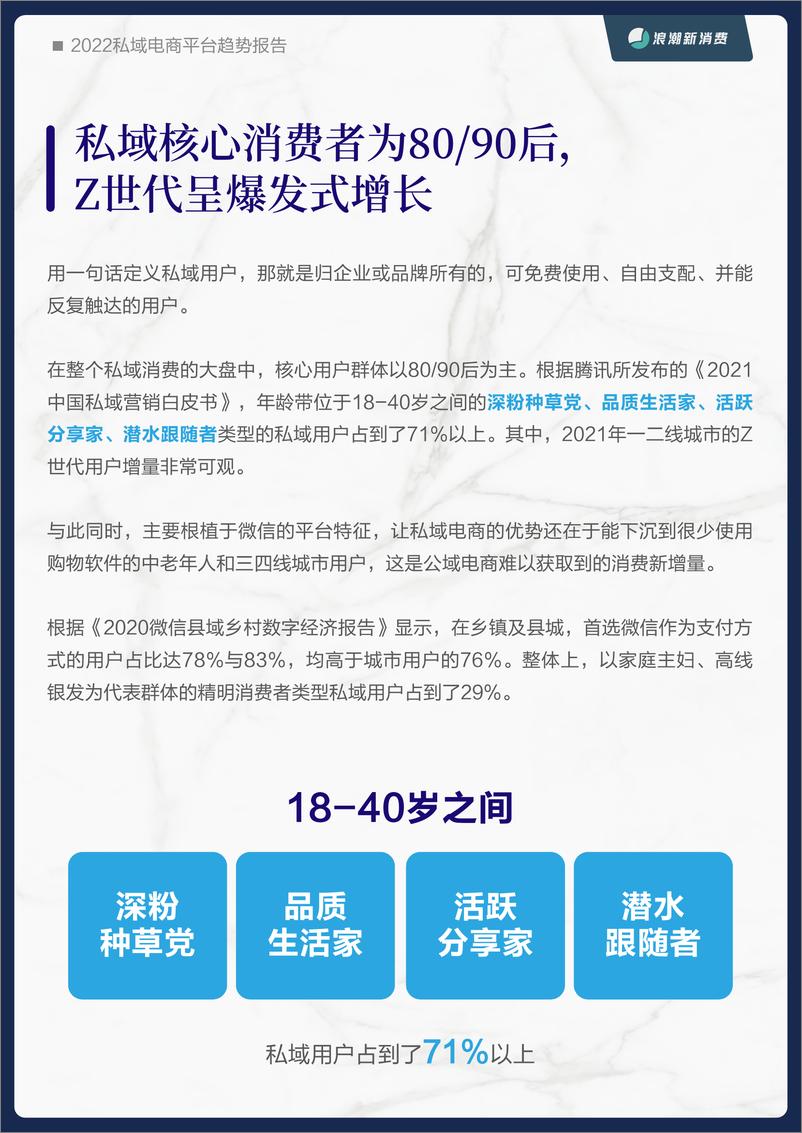 《2022私域电商平台趋势报告-浪潮新消费-2022.3.9-37页》 - 第5页预览图