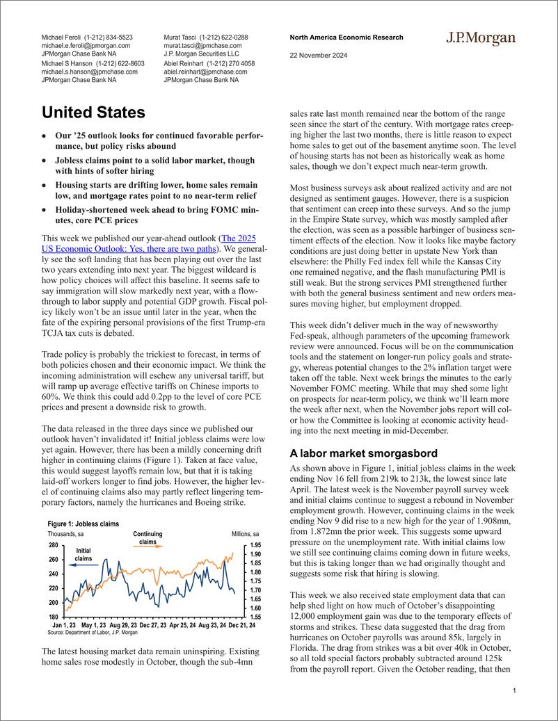 《JPMorgan Econ  FI-United States-111764453》 - 第1页预览图