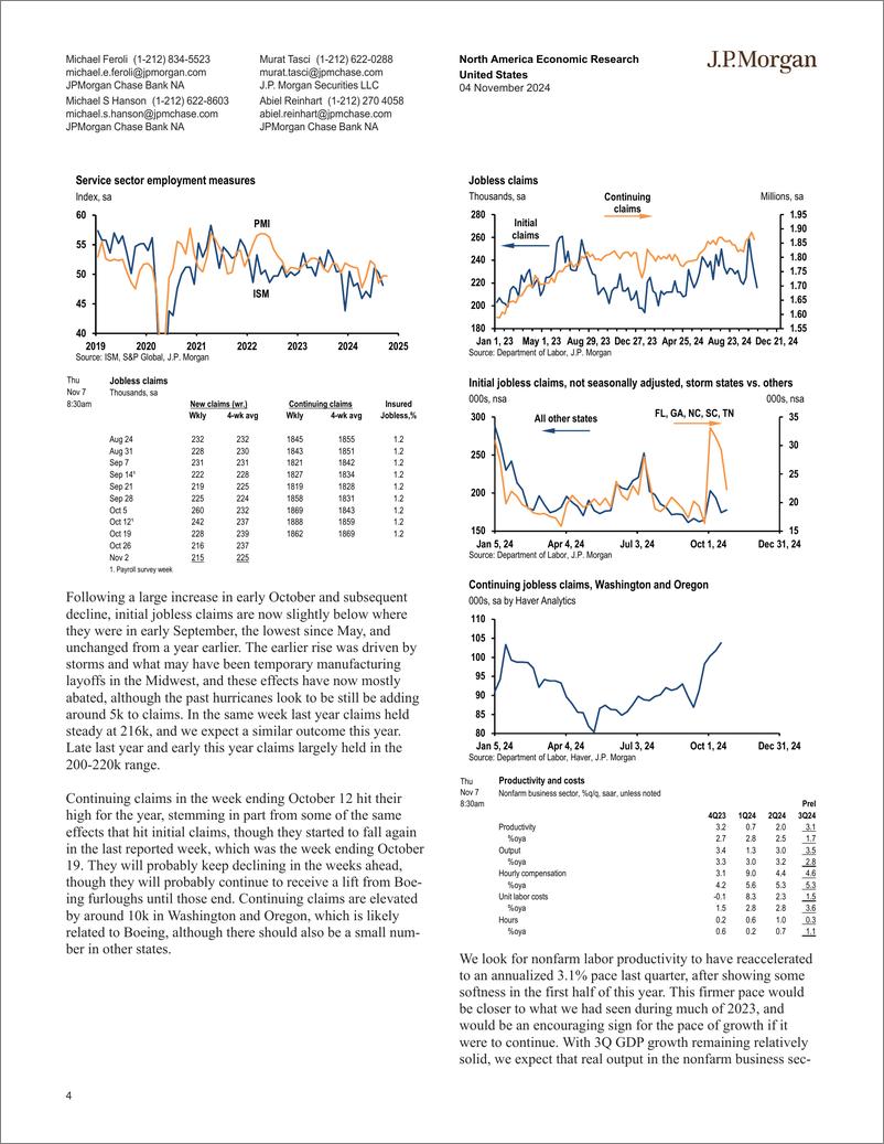 《JPMorgan Econ  FI-United States-111329435》 - 第4页预览图