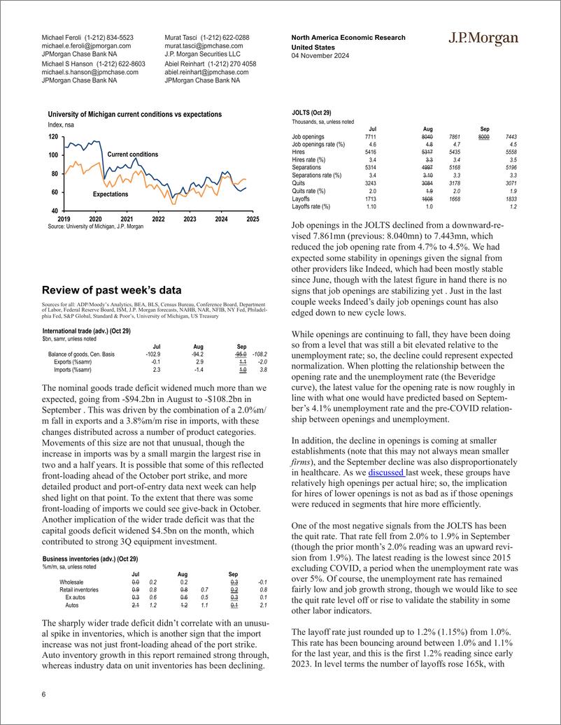 《JPMorgan Econ  FI-United States-111329435》 - 第6页预览图