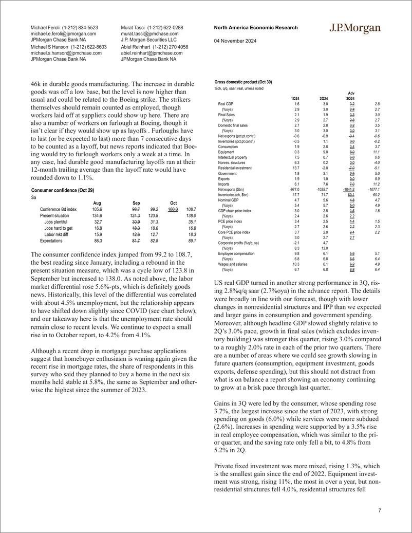 《JPMorgan Econ  FI-United States-111329435》 - 第7页预览图