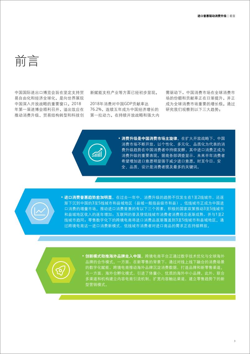 《中国进口消费市场研究报告》 - 第3页预览图