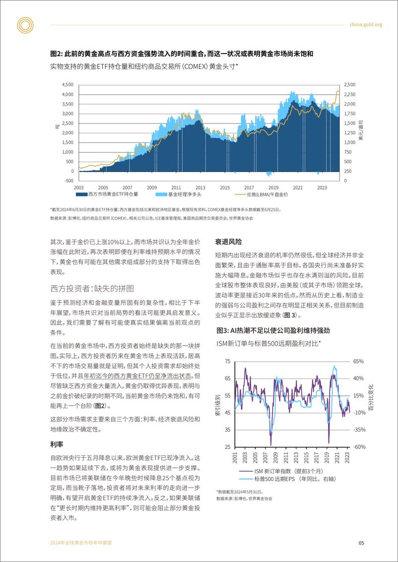 《2024年全球黄金市场年中展望-10页》 - 第5页预览图