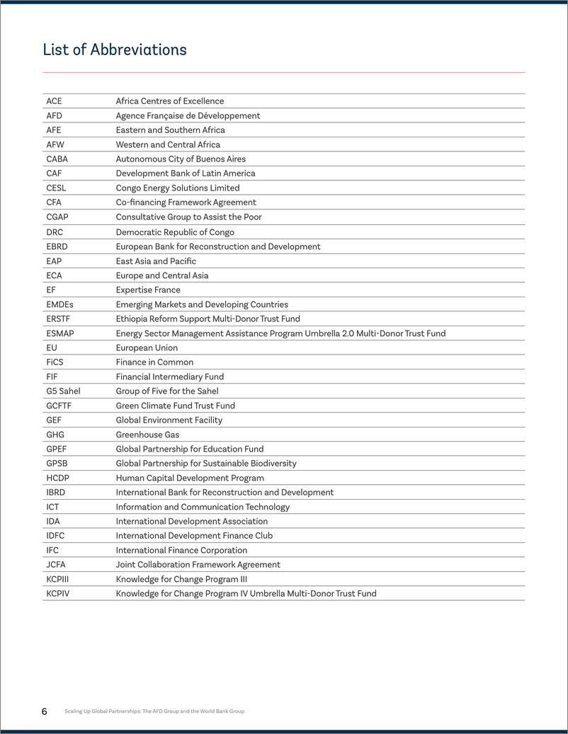 《世界银行-扩大全球伙伴关系：AFD集团和世界银行集团（英）-2024.4-64页》 - 第6页预览图