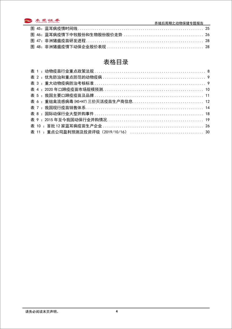 《农林牧渔行业养殖后周期之动物保健专题报告：补栏需求迫切，动保行业迎机会-20191017-东莞证券-31页》 - 第5页预览图