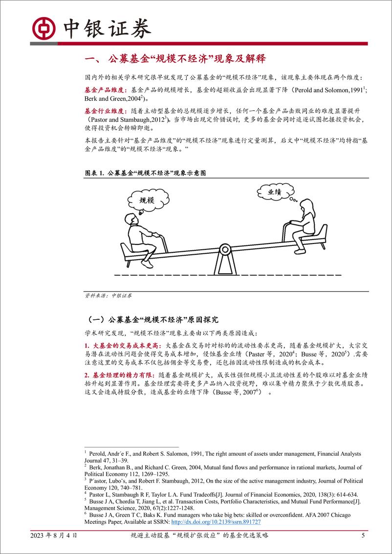 《中银金工基金研究系列（五）：规避主动股基“规模扩张效应”的基金优选策略-20230804-中银国际-33页》 - 第6页预览图