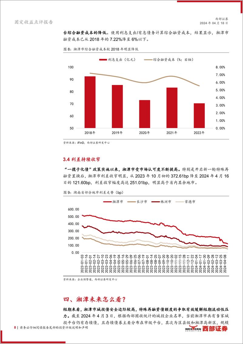 《化债新动向系列之三-湘潭：化债正迎拐点-240418-西部证券-10页》 - 第8页预览图