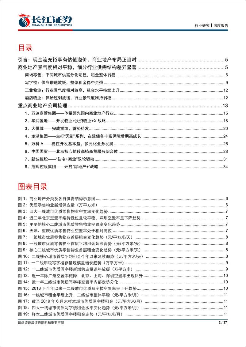 《房地产行业商业地产系列报告二：从业态和标的角度简析商业地产现状-20190922-长江证券-37页》 - 第3页预览图