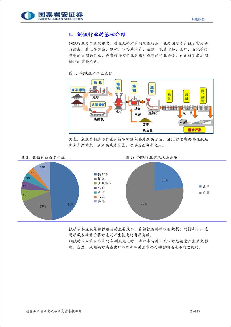 《对话行业研究员系列之一-钢铁：踏准周期时点》 - 第2页预览图