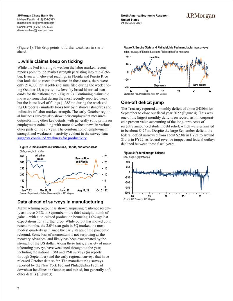 《2022-10-21-JPMorgan Econ  FI-United States -98835402》 - 第3页预览图