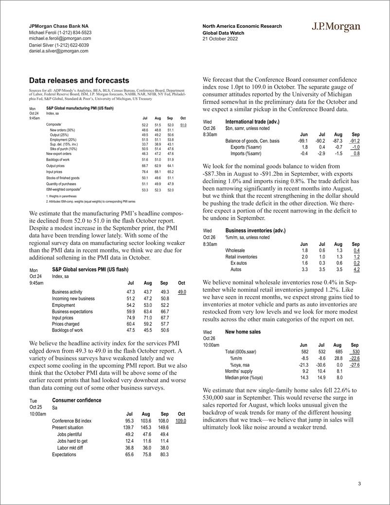 《2022-10-21-JPMorgan Econ  FI-United States -98835402》 - 第4页预览图