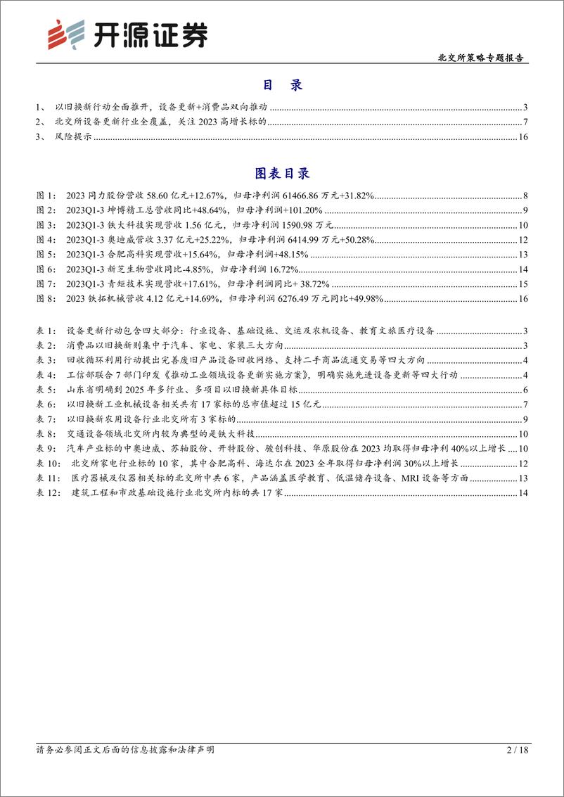 《源证券-北交所策略专题报告：以旧换新，北交所高增长标的关键行业全覆盖》 - 第2页预览图