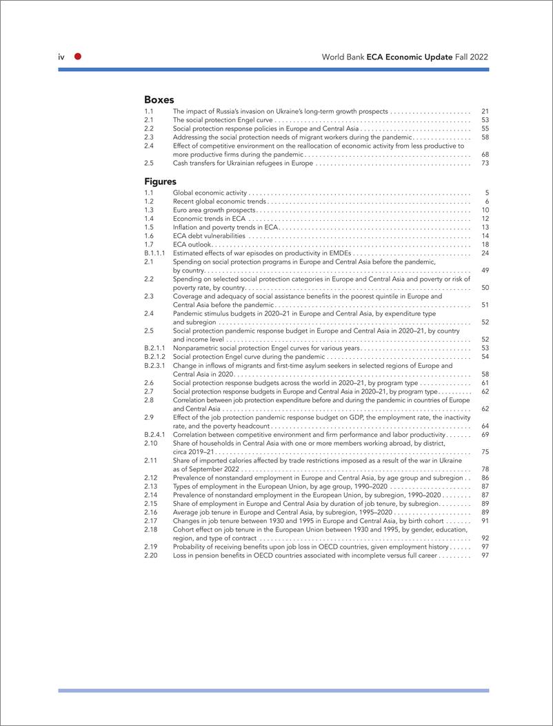 《世界银行-2022年秋季欧洲和中亚经济更新：复苏的社会保护（英）-2022.10-178页》 - 第7页预览图