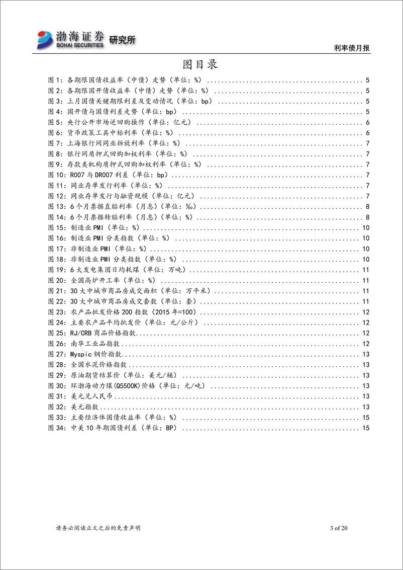 《利率债月报：债市偏强震荡，关注三大增量-20190320-渤海证券-20页》 - 第4页预览图