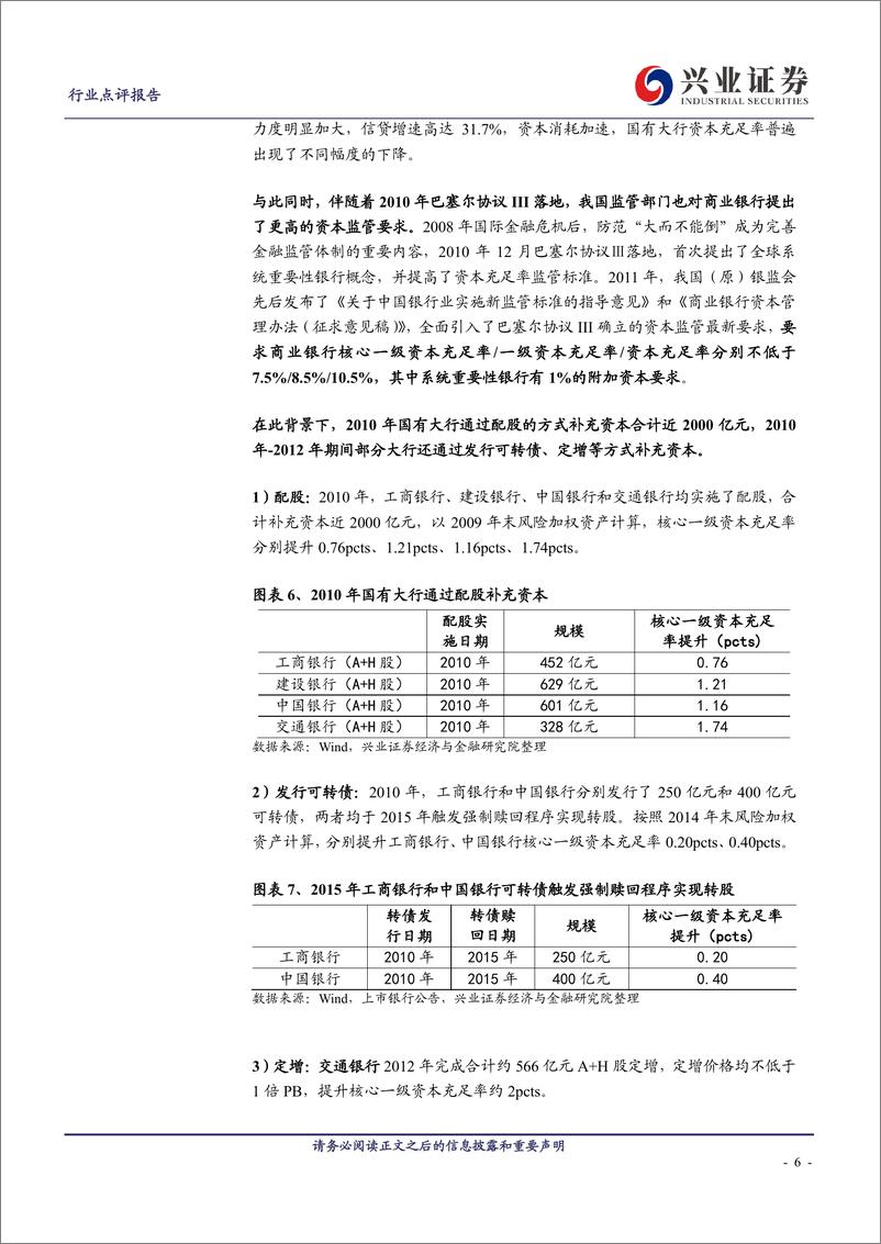 《银行业：国有大行资本补充历史复盘-241114-兴业证券-10页》 - 第6页预览图