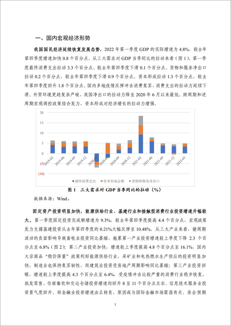 《【NIFD季报】应对三重压力——2022Q1中国宏观金融-19页》 - 第7页预览图